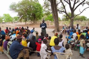 sudan under tree church